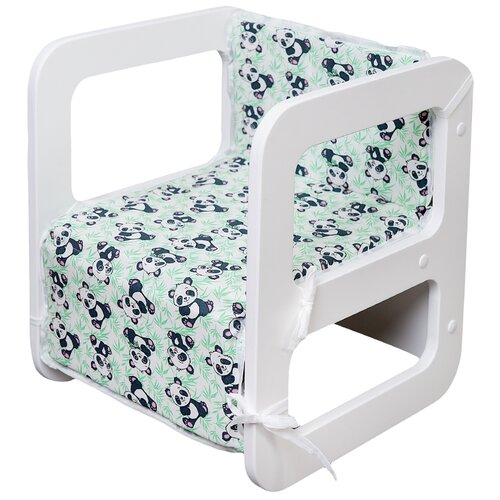 фото Подушки на стул перевертыш alpika-brand eco materials flip over, панды альпика
