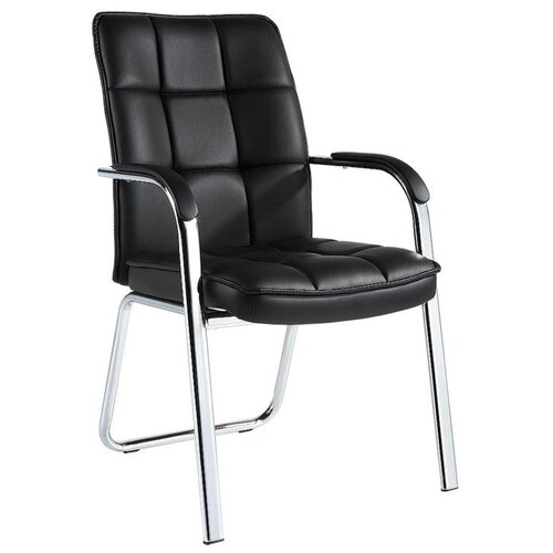 фото Конференц-кресло easychair 810 vpu искусственная кожа черная, хром