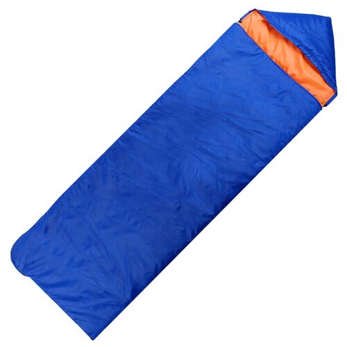 фото Спальный мешок maclay эконом увеличенный 4-х слойный 225х70 см синий