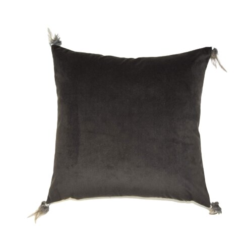 фото Чехол для подушки sofi de marko жасмин, 45 х 45 см антрацит