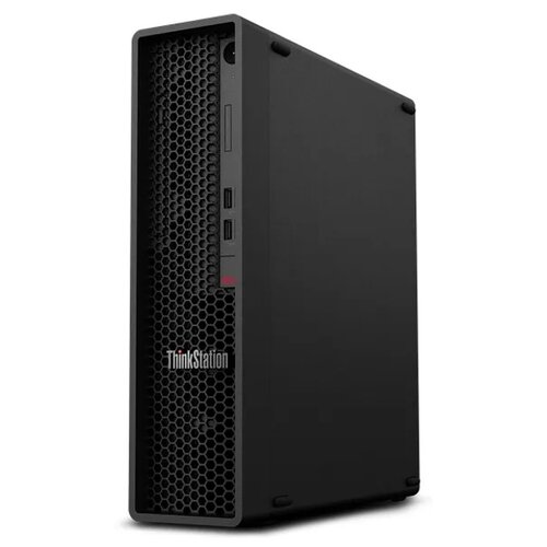 фото Рабочая станция lenovo thinkstation p340 sff (30dls13v00) intel core i7-10700/16 гб/512 гб ssd+1 тб hdd/nvidia quadro p620/windows 10 pro черный