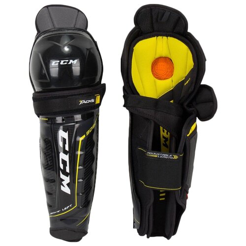 фото Защита колена ccm tacks 9080 shin guard sr (15 дюйм.), черный