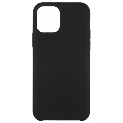 фото Силиконовый чехол silicone case для iphone 12 / 12 pro 6.1", черный grand price