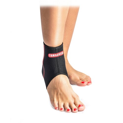 фото Защита голеностопа yamaguchi aeroprene ankle support, р. m, черный