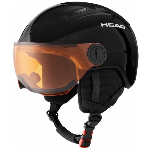 фото Шлем защитный head mojo visor 2020/2021, р. xs/s (52 - 56 см), black