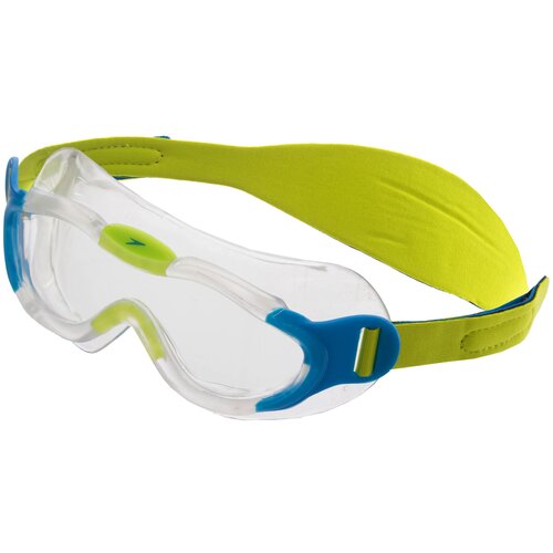 фото Очки-маска для плавания speedo sea squad mask infant, green/blue/clear