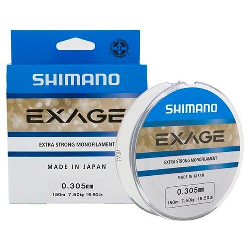 фото Леска монофильная shimano exage (exg15018 (150 м 0,185мм) )