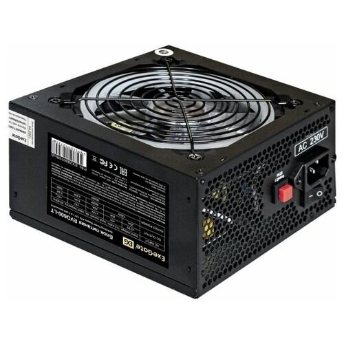 фото Блок питания 600w exegate evo600-lt (ex289070rus)