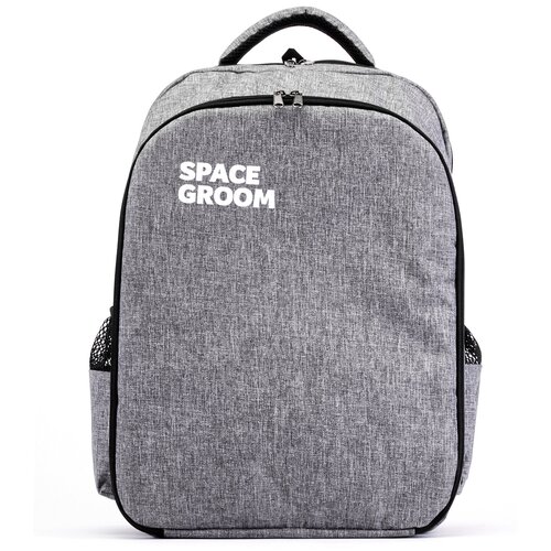 фото Грумерский рюкзак space groom groomers crew 2.0, серый, 25l