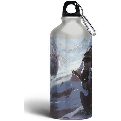 фото Бутылка спортивная/туристическая фляга игры god of war бог войны кратос - 5675 brutbottle