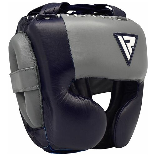 фото Шлем rdx head guard leather pro 1 blue m