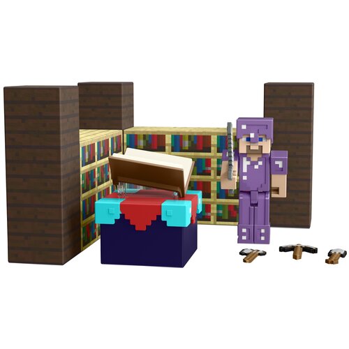 фото Игровой набор mattel minecraft комната для зачарования gyb62