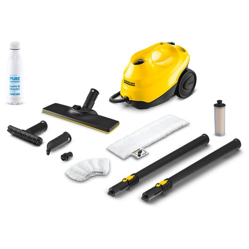 фото Пароочиститель karcher sc 3 easyfix + бутылка, желтый