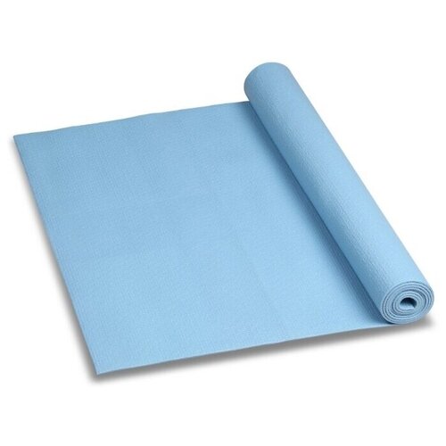 фото Yg03 коврик для йоги и фитнеса indigo pvc голубой 173*61*0,3 см