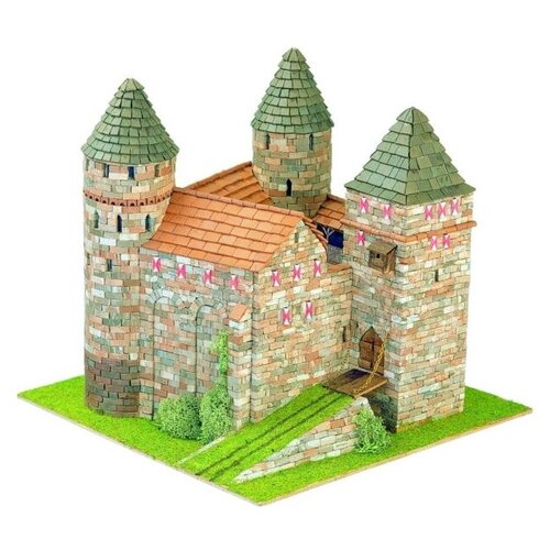 фото Сборная модель из керамики domus kits средневековый замок №5 stolzeneck, масштаб 1:87, dms40905