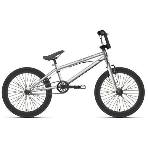 фото Велосипед stark madness bmx 1 2021 серебристый/серебристый one size