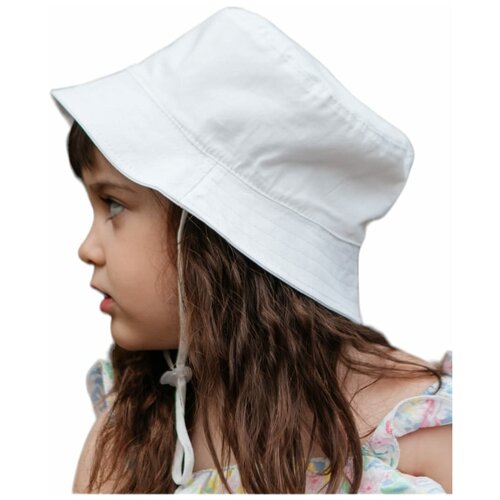 фото Панама шляпа детская летняя для девочки мальчика малышей подростка панамка от солнца море в подарок,белый,1,5-3 года chapken