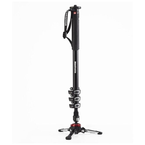 фото Монопод manfrotto mvmxproa4, 4-секционный, с жидкостной базой