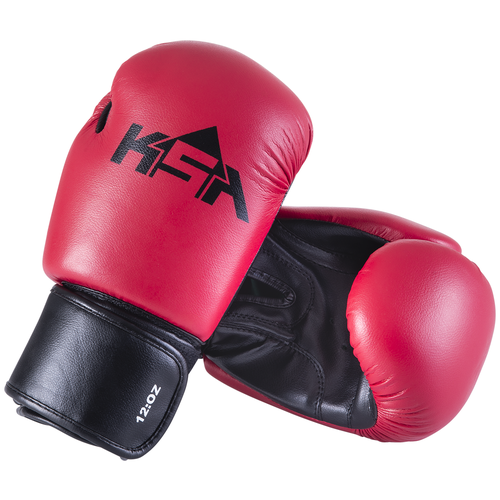 фото Перчатки боксерские ksa spider red, к/з, 12 oz