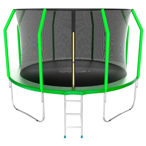 фото Батуты evo jump cosmo 12ft батут с внутренней сеткой и лестницей, диаметр 12ft