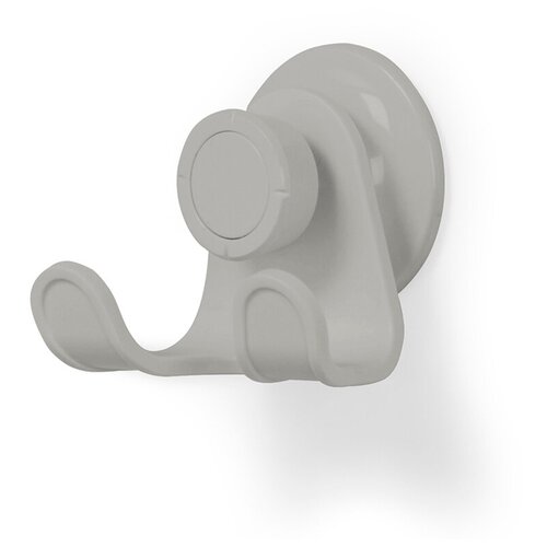 фото Крючок для душа настенный flex серый umbra