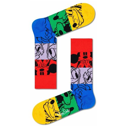 фото Носки унисекс disney sock с героями мультфильмов диснея, мультиколор, 25 happy socks
