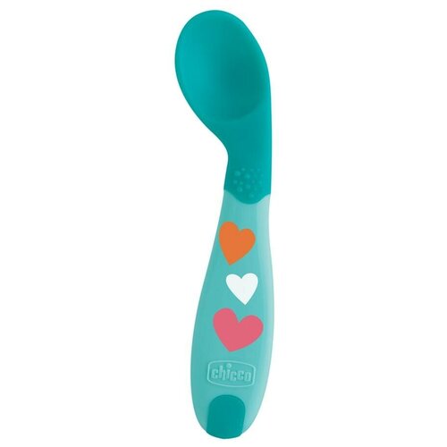 фото Ложка chicco baby's first spoon голубой