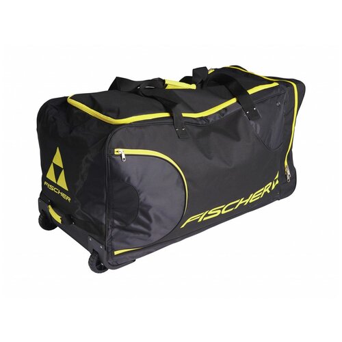 фото Сумка для хоккейной экипировки fischer player bag yth, black/yellow