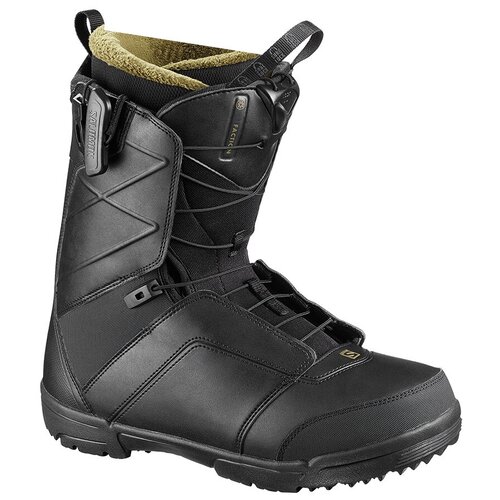 фото Сноубордические ботинки salomon faction, р. 11 / 29, dark khaki/l