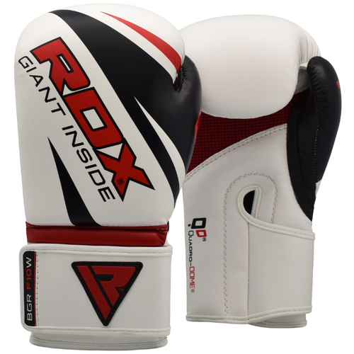 фото Перчатки боксерские rdx rex f10 white bgr-f10w, 12 oz