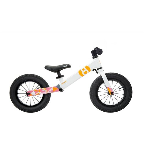 фото Беговел bike8 suspension standart, white-pink