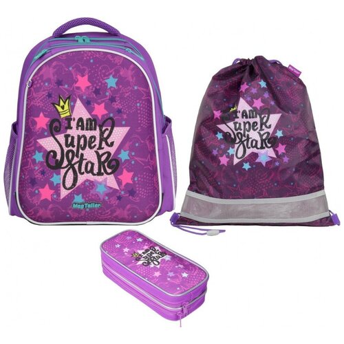 фото Рюкзак mag taller stoody ii с наполнением super star фиолетовый magtaller