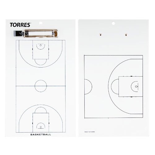 фото Тактическая доска для баскетбола "torres", арт.tr1003b