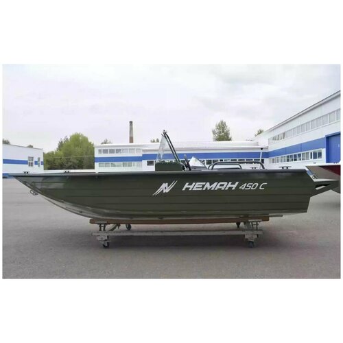 фото Моторная лодка neman-450c/ алюминиевый катер neman-450c/ лодки wyatboat