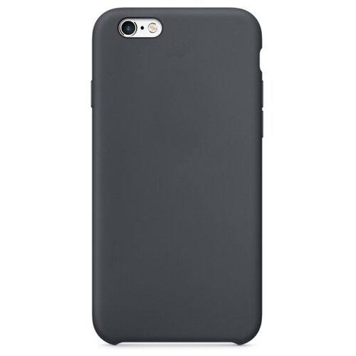 фото Силиконовый чехол silicone case для iphone 6 / 6s, угольно-серый grand price