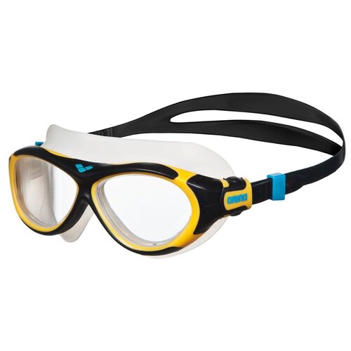 фото Очки для плавания arena oblo jr, clear-yellow-black