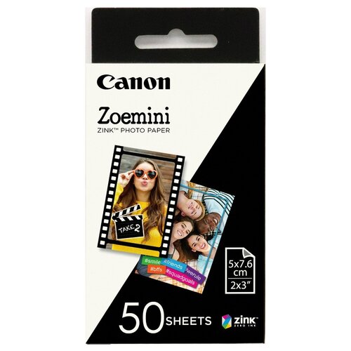 фото Набор для печати canon zp-2030 50 3215c002 50л. белый для сублимационных принтеров