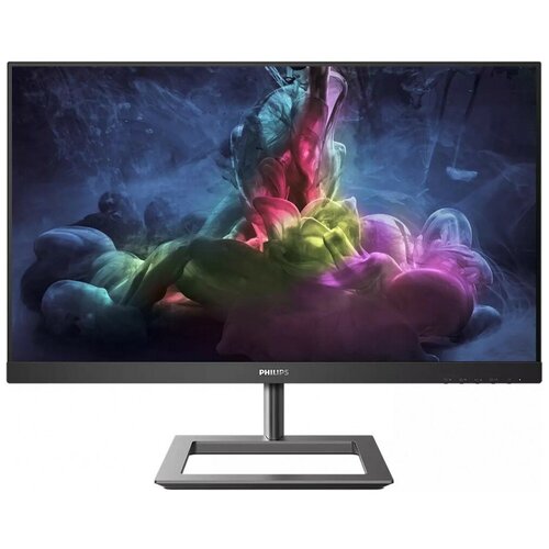 фото Монитор 23.8" philips 242e1gaj/00 black-dark chrome (va, 1920x1080, 144hz, 1 ms, 178°/178°, 350 cd/m, mega dcr, +hdmi, +