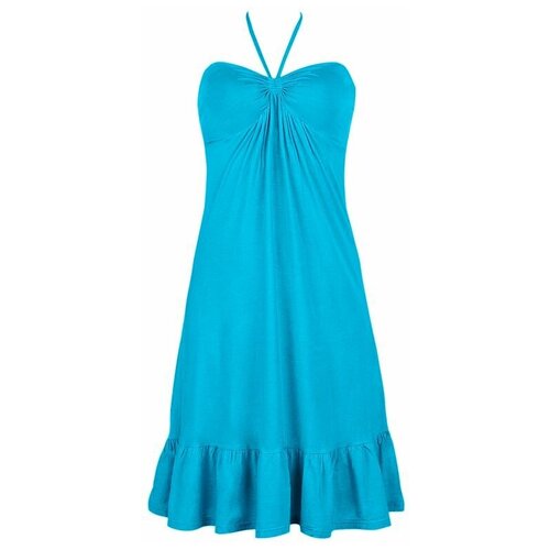фото Пляжное платье miran, размер м, голубой