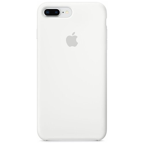фото Чехол-накладка apple силиконовый для iphone 8 plus / 7 plus white