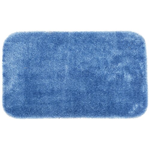 фото Коврик для ванной комнаты wasserkraft wern 90x57 синий bm-2503