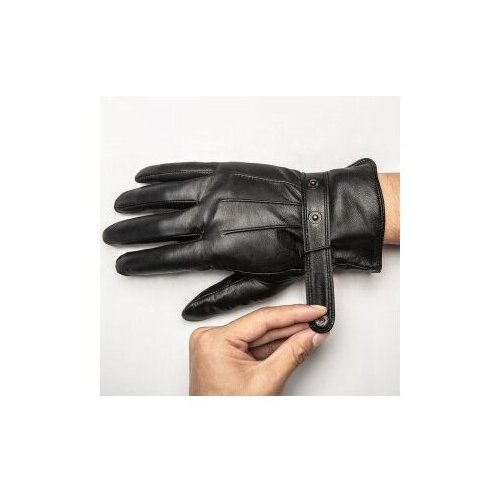 фото Кожаные перчатки xiaomi mi qimian touch gloves man размер l (stm701c)