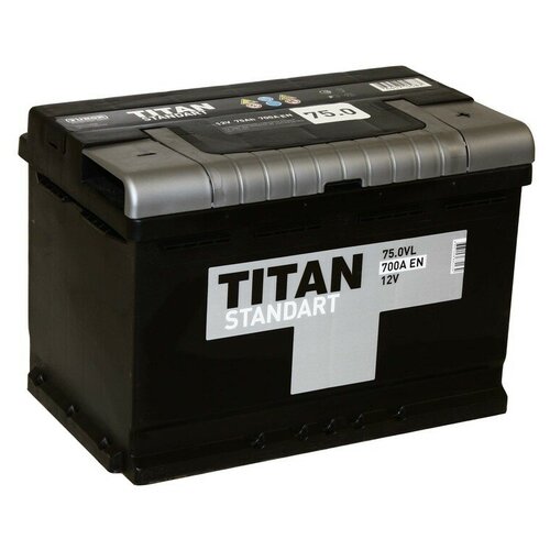 фото Автомобильный аккумулятор titan standart 6ct-75.0 vl