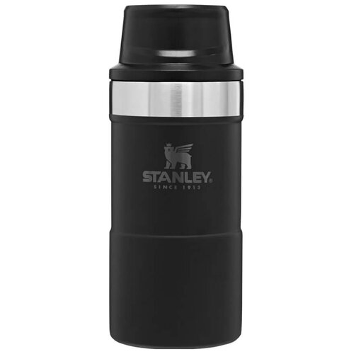фото Термокружка stanley classic trigger action one hand, 0.25 л черный