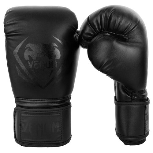 фото Перчатки боксерские venum contender black/black 12 унций