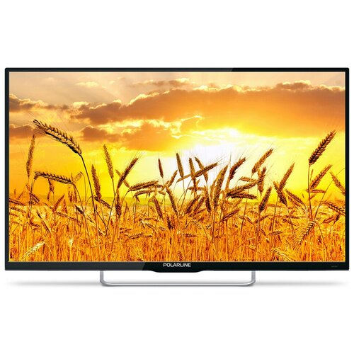 фото 43" телевизор polarline 43pu11tc-sm v.1 led, hdr (2019), черный