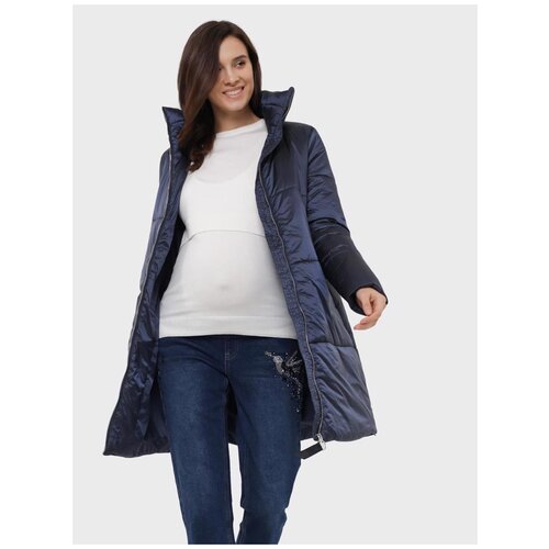 фото Куртка демисезонная 2в1 i love mum кингстон синяя для беременных (42)