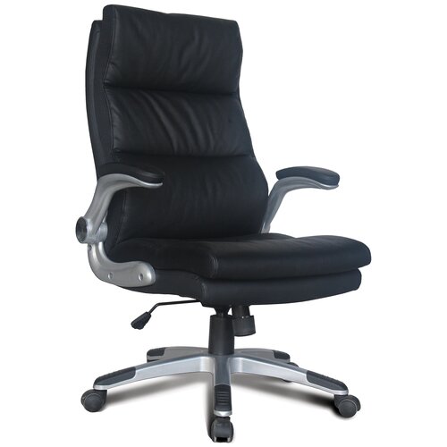 фото Компьютерное кресло brabix fregat ex-510 для руководителя, обивка: текстиль/искусственная кожа, цвет: черный