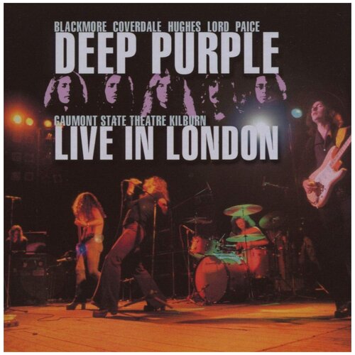фото Компакт диск warner music deep purple - live in london (2 cd) warner bros.
