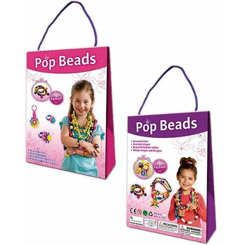 фото Набор для создания украшений pop beads в пакете китай